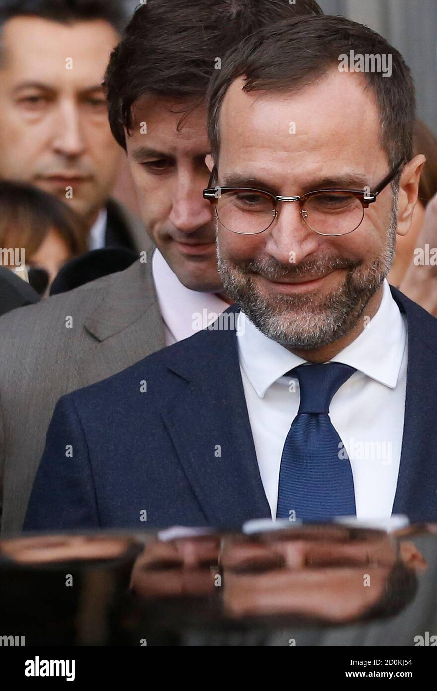 U S Ambassador In Spain James Costos Leaves The Foreign Ministry After Being Summoned To A Meeting With Spain S European Secretary Of State In Madrid October 28 13 The U S National Security Agency