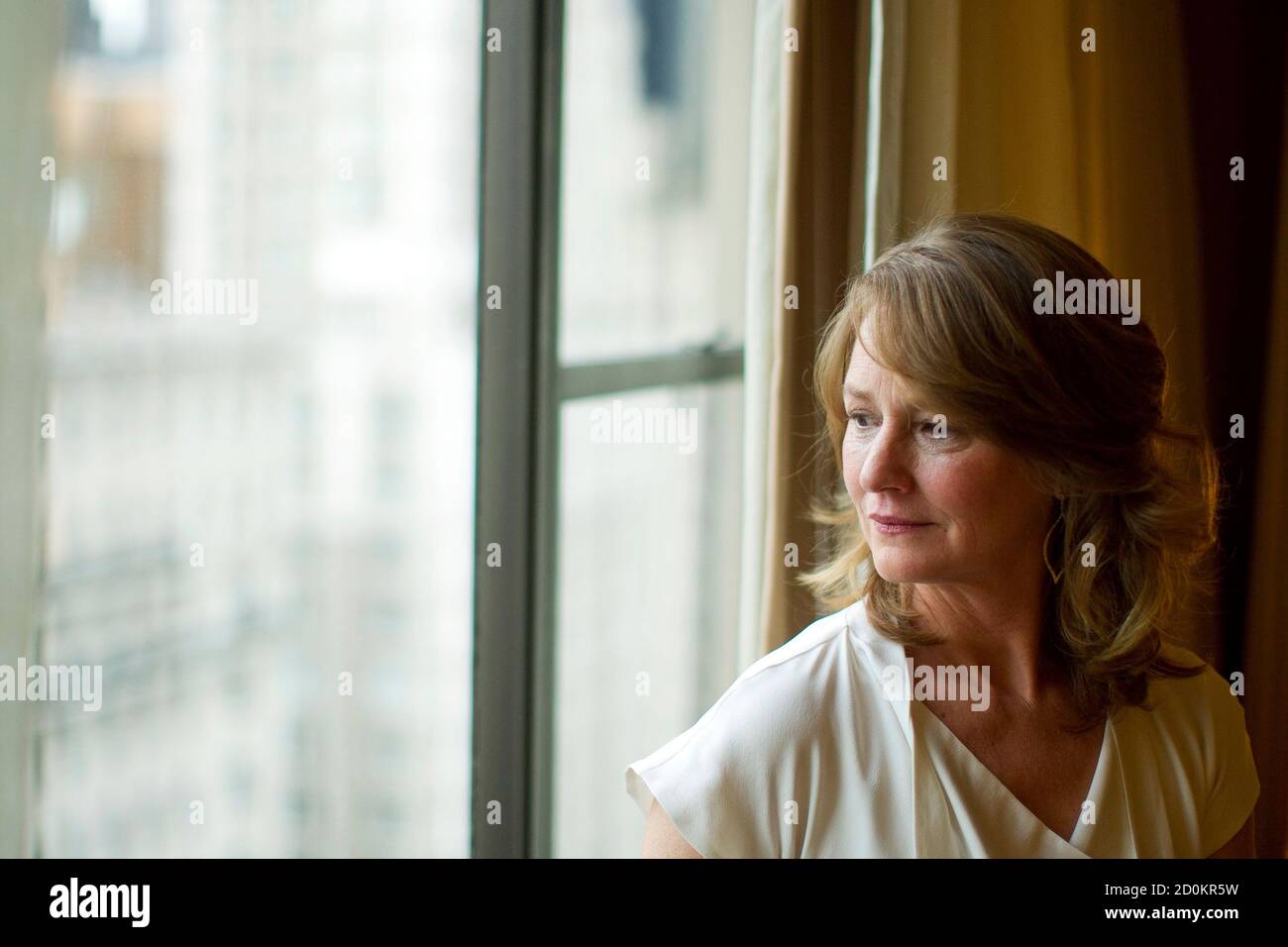 Actress Melissa Leo Poses For A Portrait While Doing Press For The Film Welcome To The Rileys In New York October 18 2010 Welcome To The Rileys Co Stars James Gandolfini And Leo
