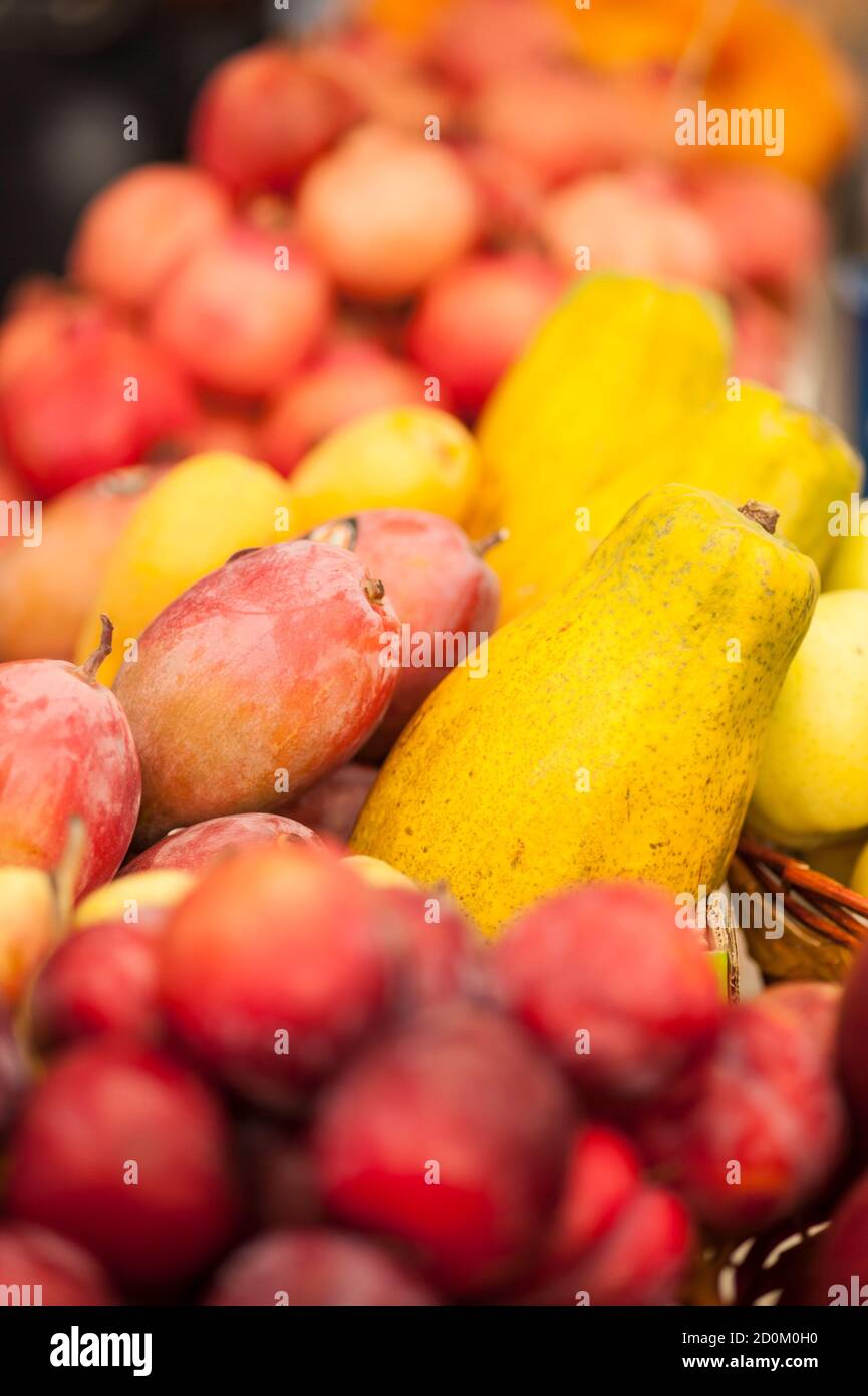 Fresh date fruits on display at market Stock Photo Alamy