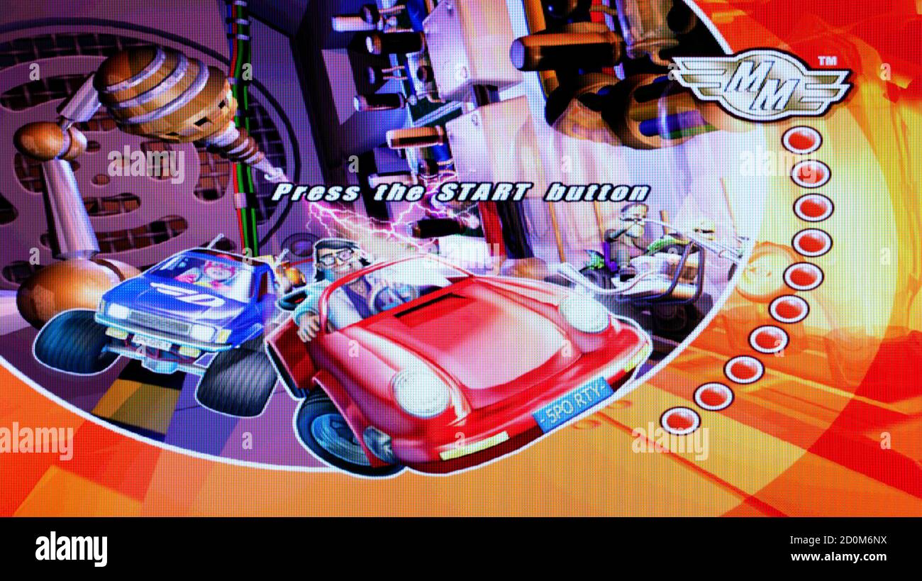 Micro Machines - Sony Playstation 2 PS2 - Editorial use only Stock Photo