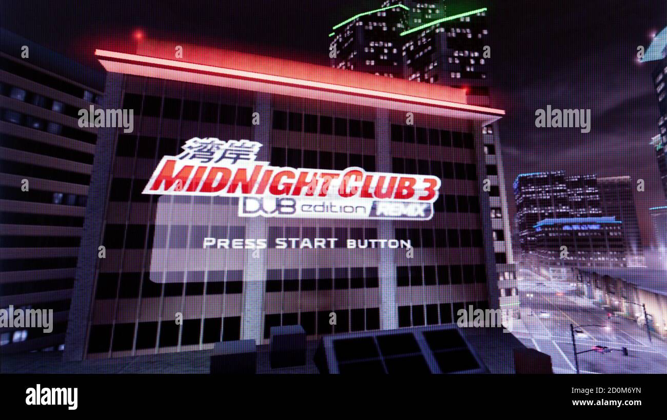 Midnight club 3 dub edition remix hi-res stock photography and images -  Alamy