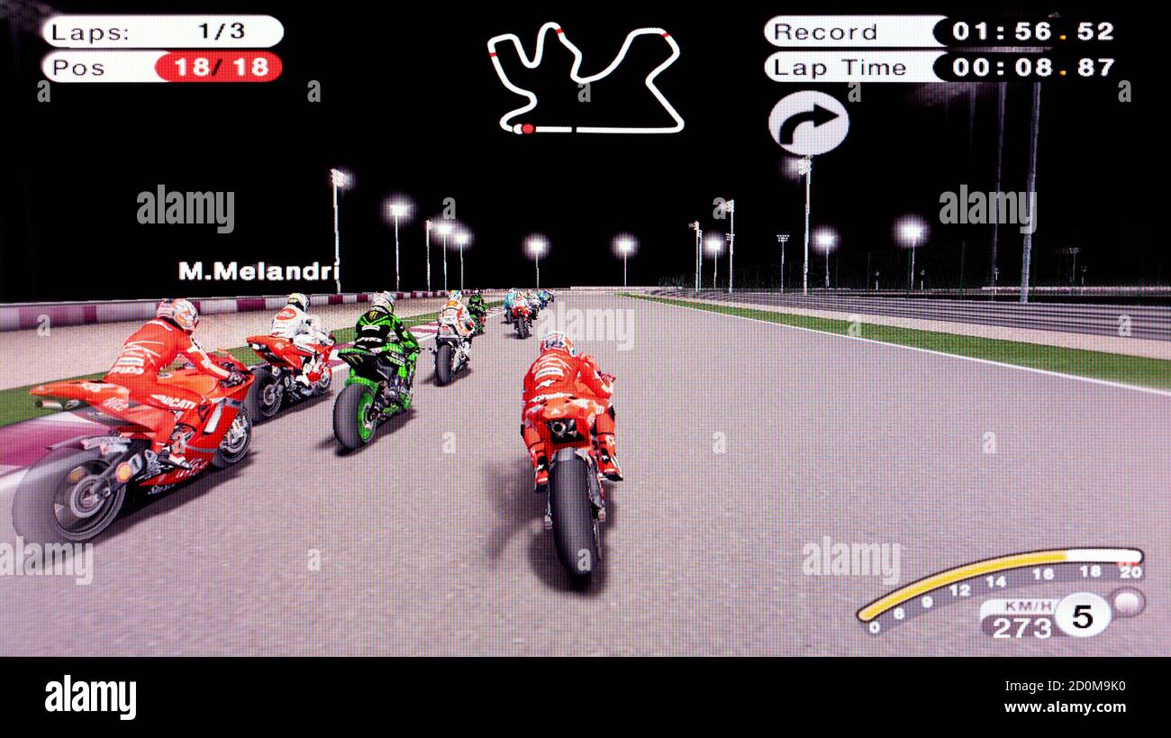 Jogo Moto GP 08 ps2 ( Corrida ) Play 2