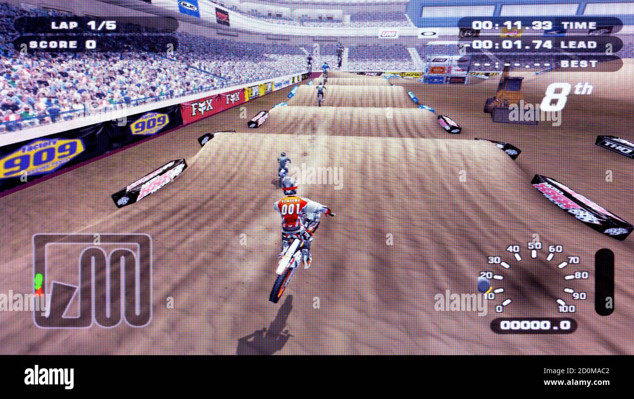 Jogo MX SuperFly ps2 ( Motocross ) Play 2