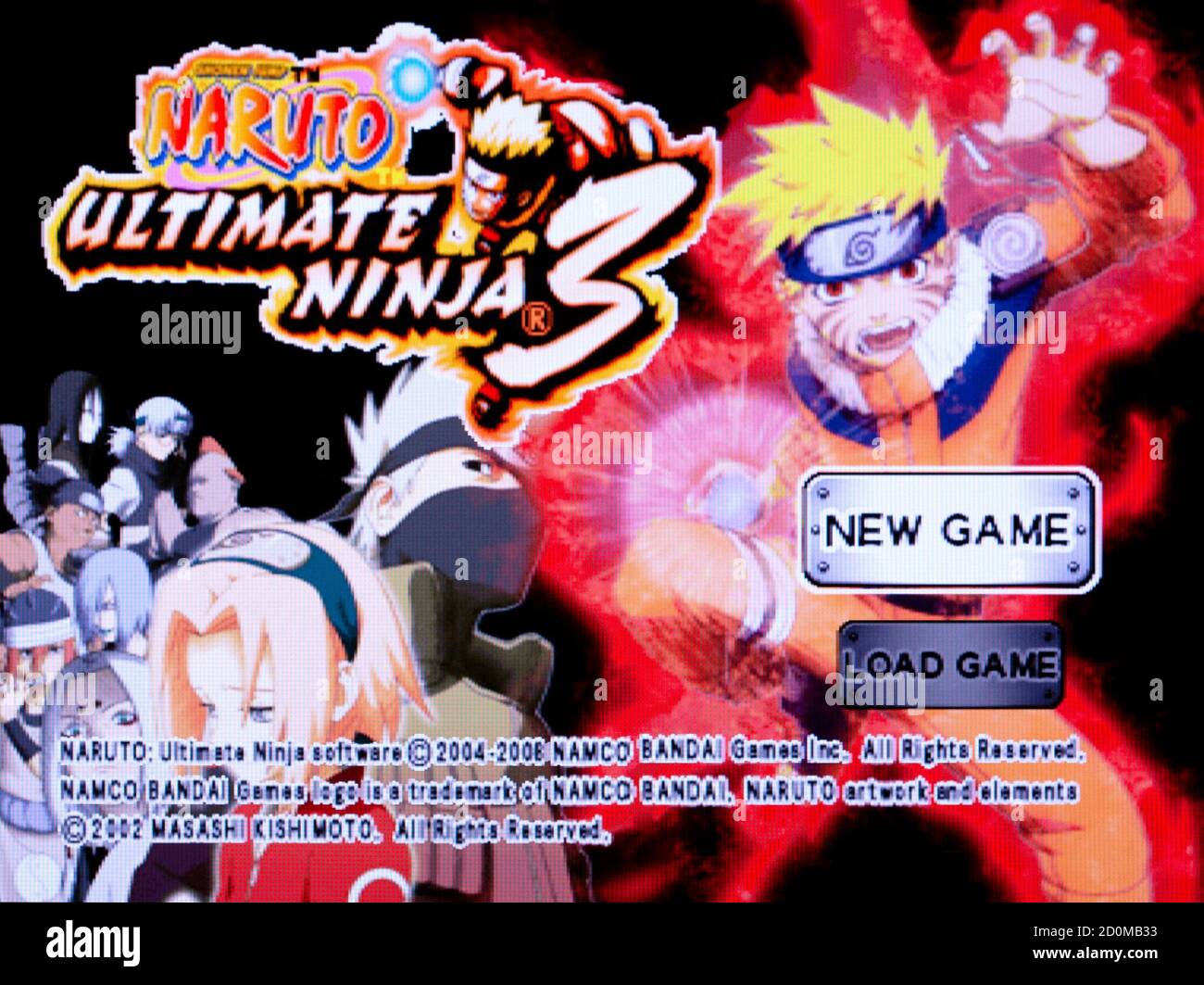 Naruto - Ultimate Ninja ROM (ISO) Download for Sony Playstation 2 / PS2 