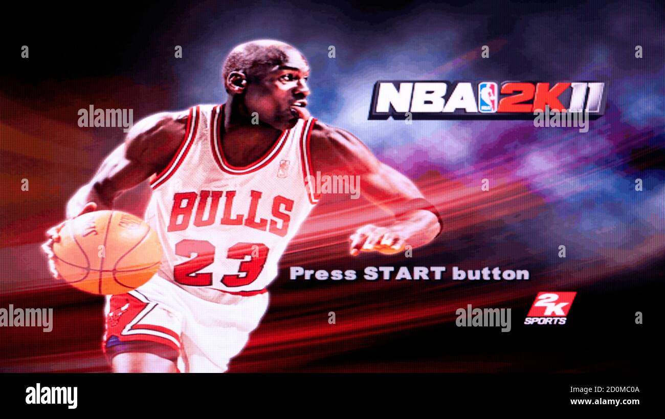 NBA 2K11 - Sony Playstation 2 PS2 - Editorial use only Stock Photo - Alamy