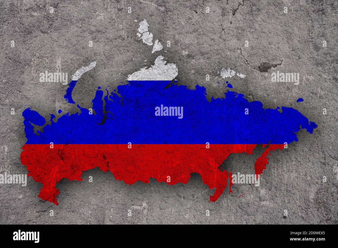 Map russia on concrete hi-res stock photography and images - Alamy