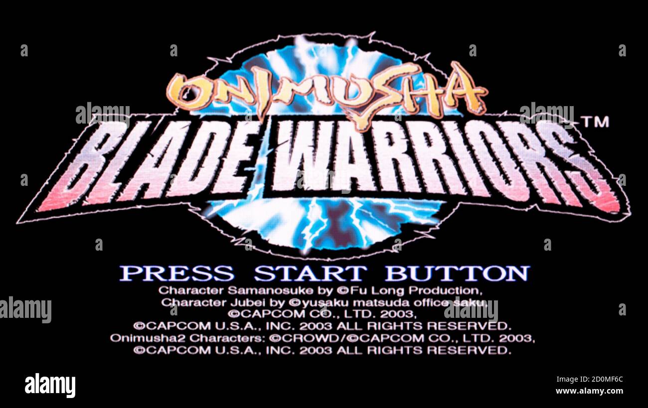 PlayStation2 - PS2★ONIMUSHA BLADE WARRIORS 海外版 北米版 Amazon.com: Onimusha: Blade Warriors : Video Games