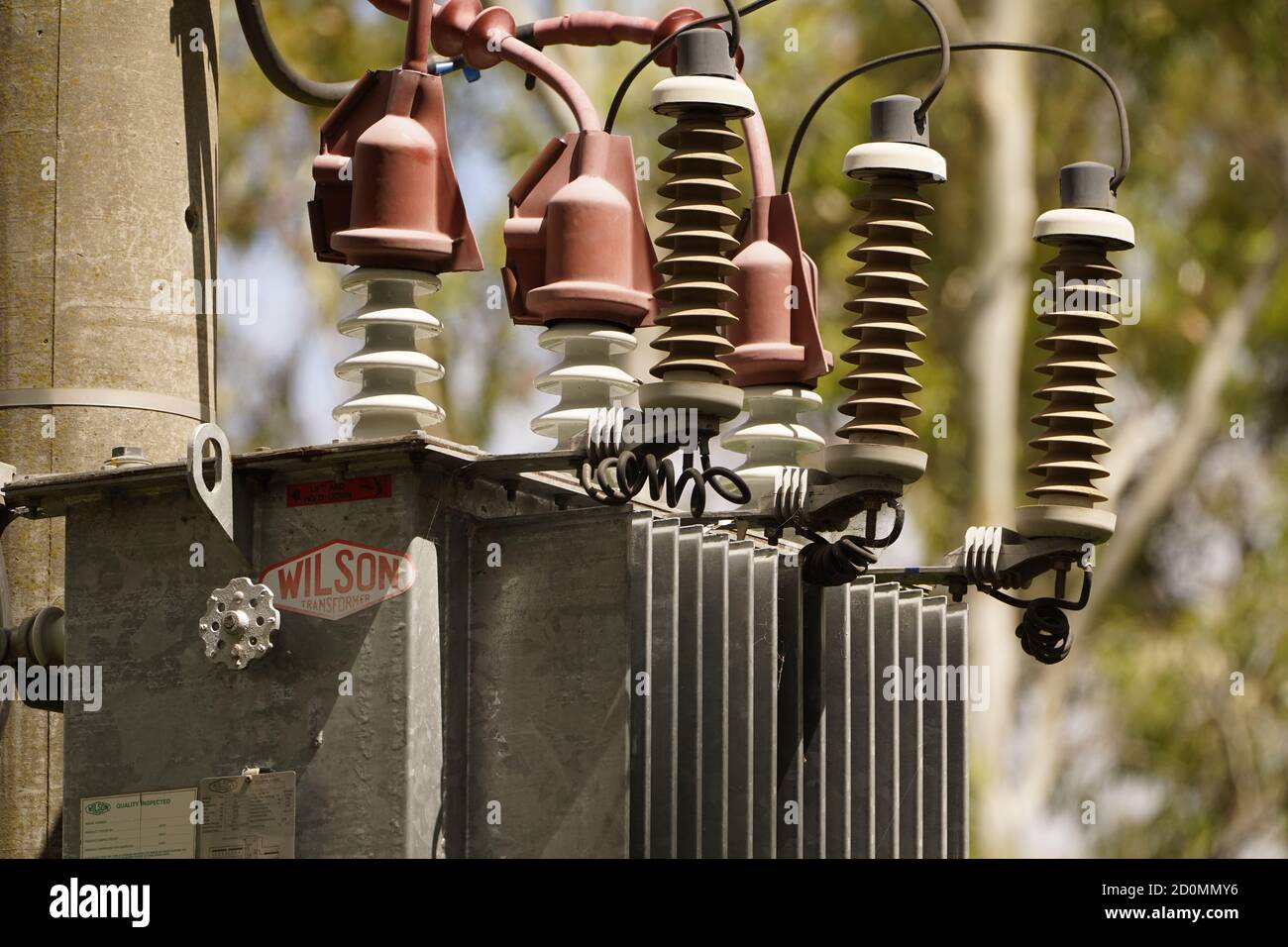 Australian made Wilson Transformer in Bendego Australia Stock Photo Alamy