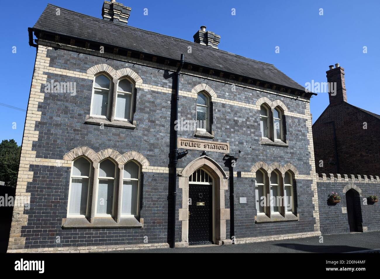 The Old Police Station, in Much Wenlock, Shropshire, UK. 19th century