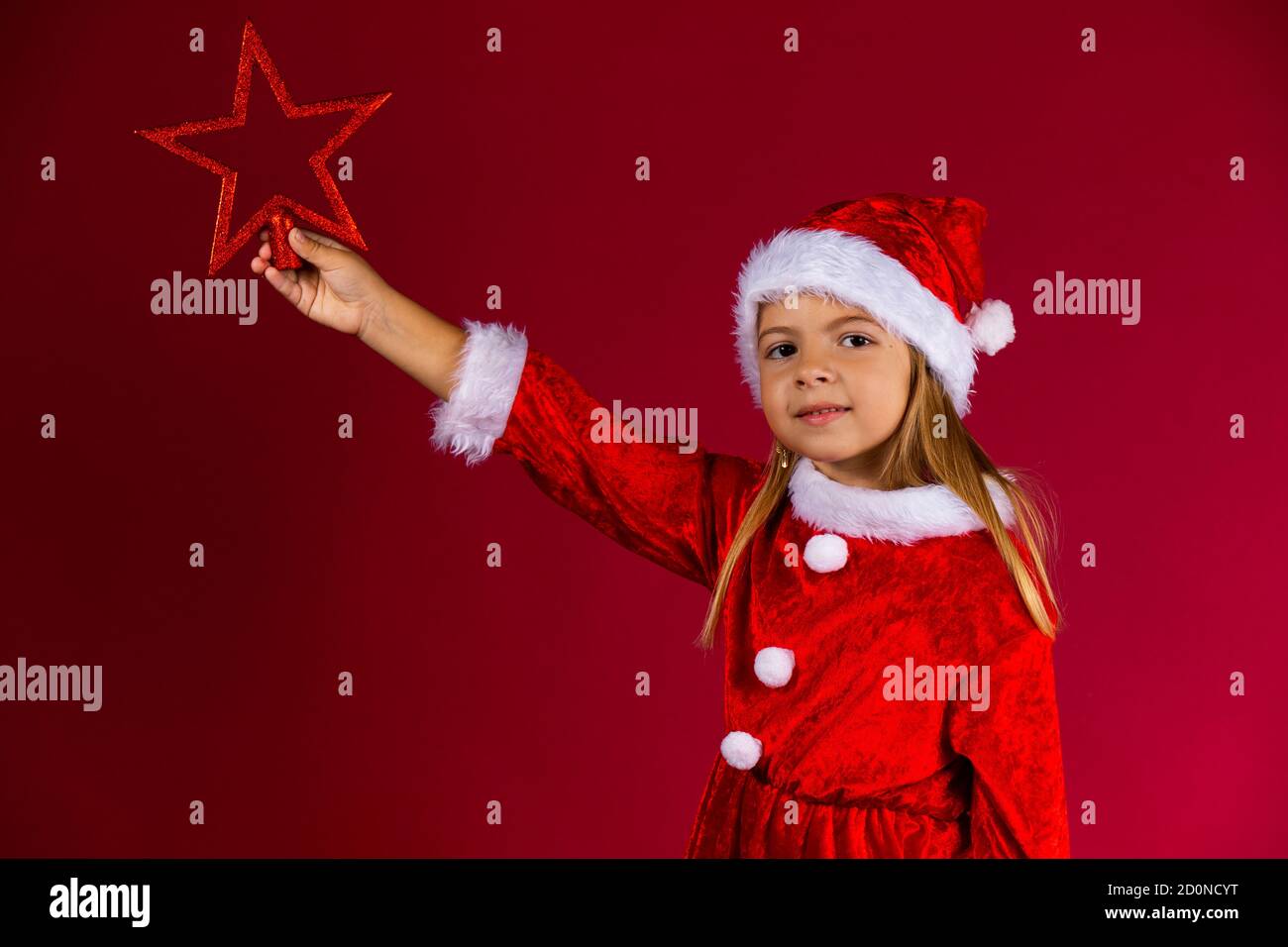 little girl santa dress