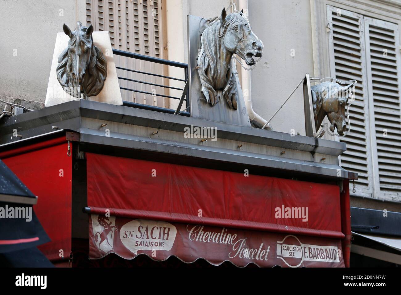 Horsemeat butcher, paris hires stock photography and images Alamy