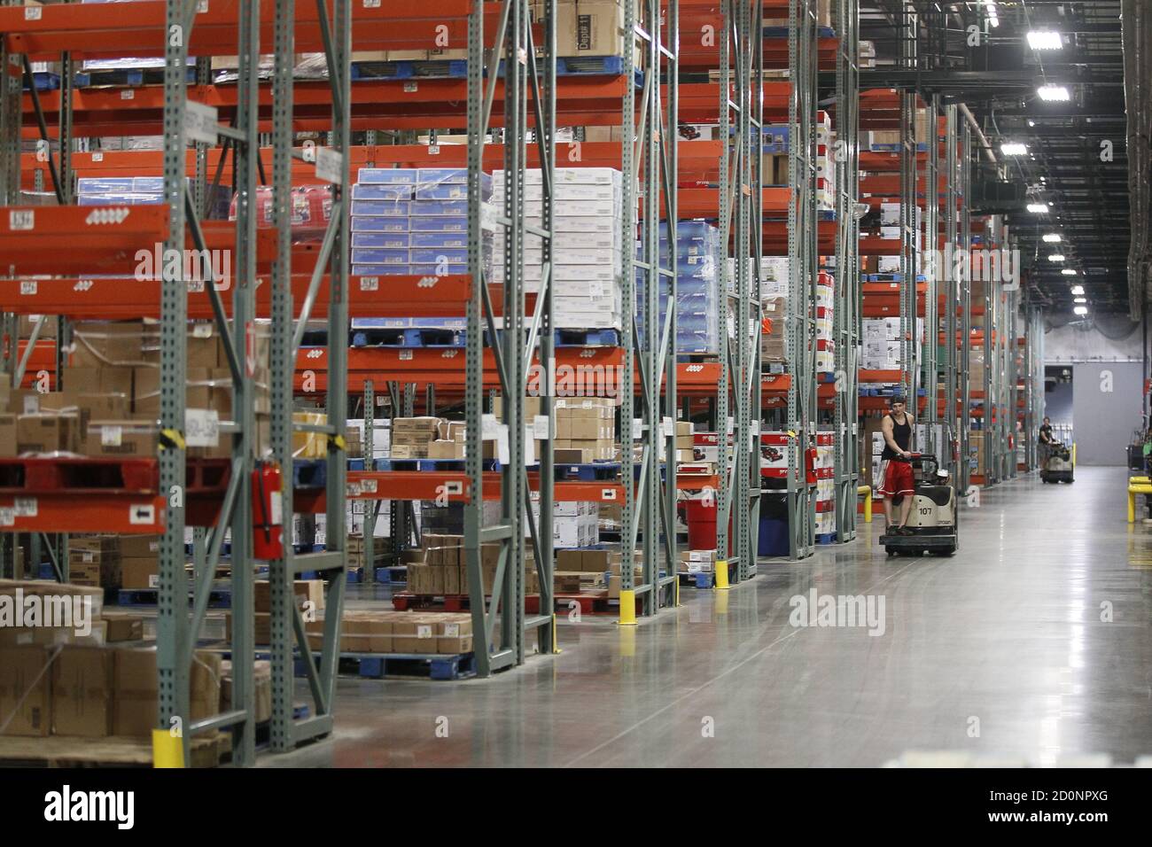 Walmart wal mart warehouse distribution hires stock photography and