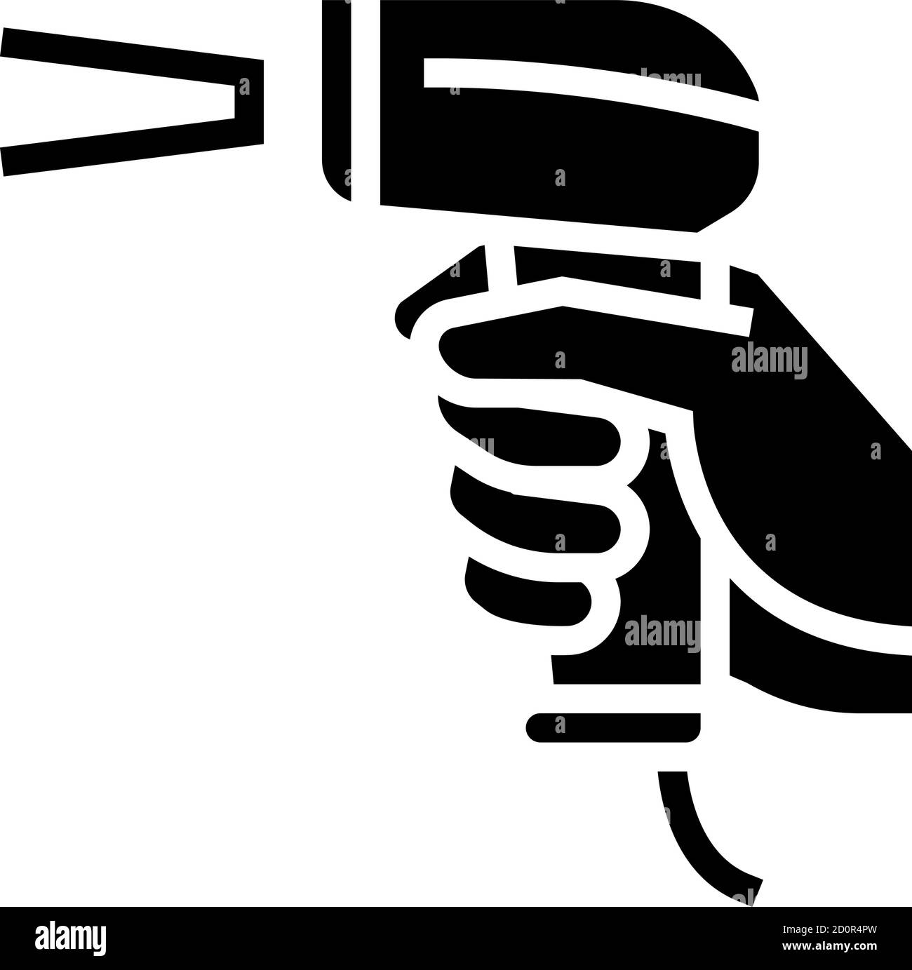 barcode scanner glyph icon vector black illustration Stock Vector Image ...