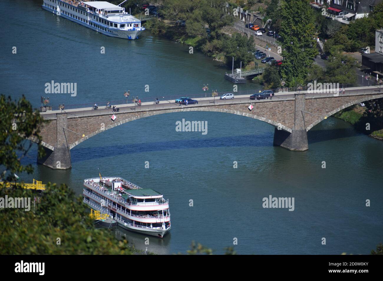 view across Cochem Stock Photo - Alamy