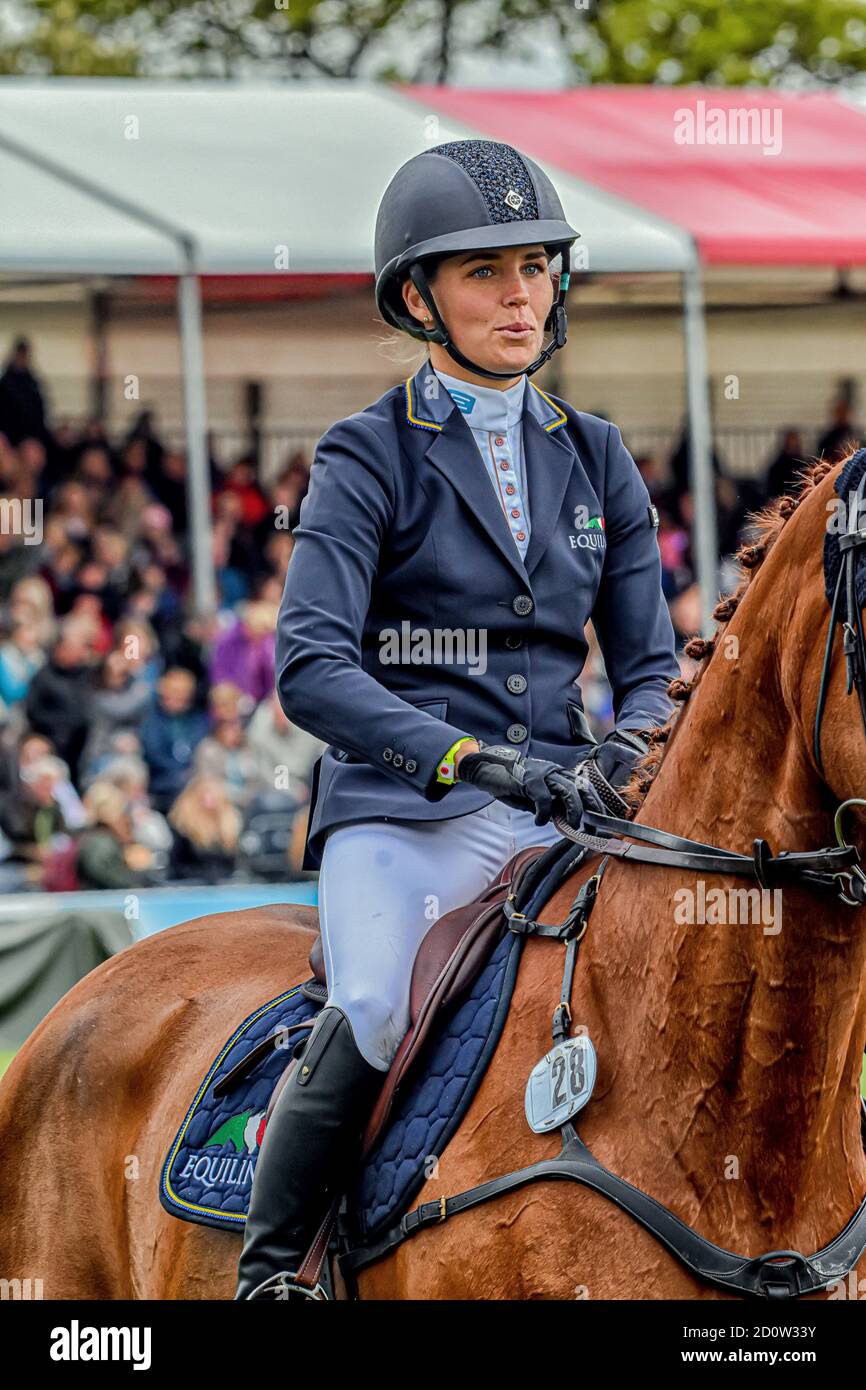 Louise Romeike Badminton Horse Trials Gloucester England UK. Loiuse