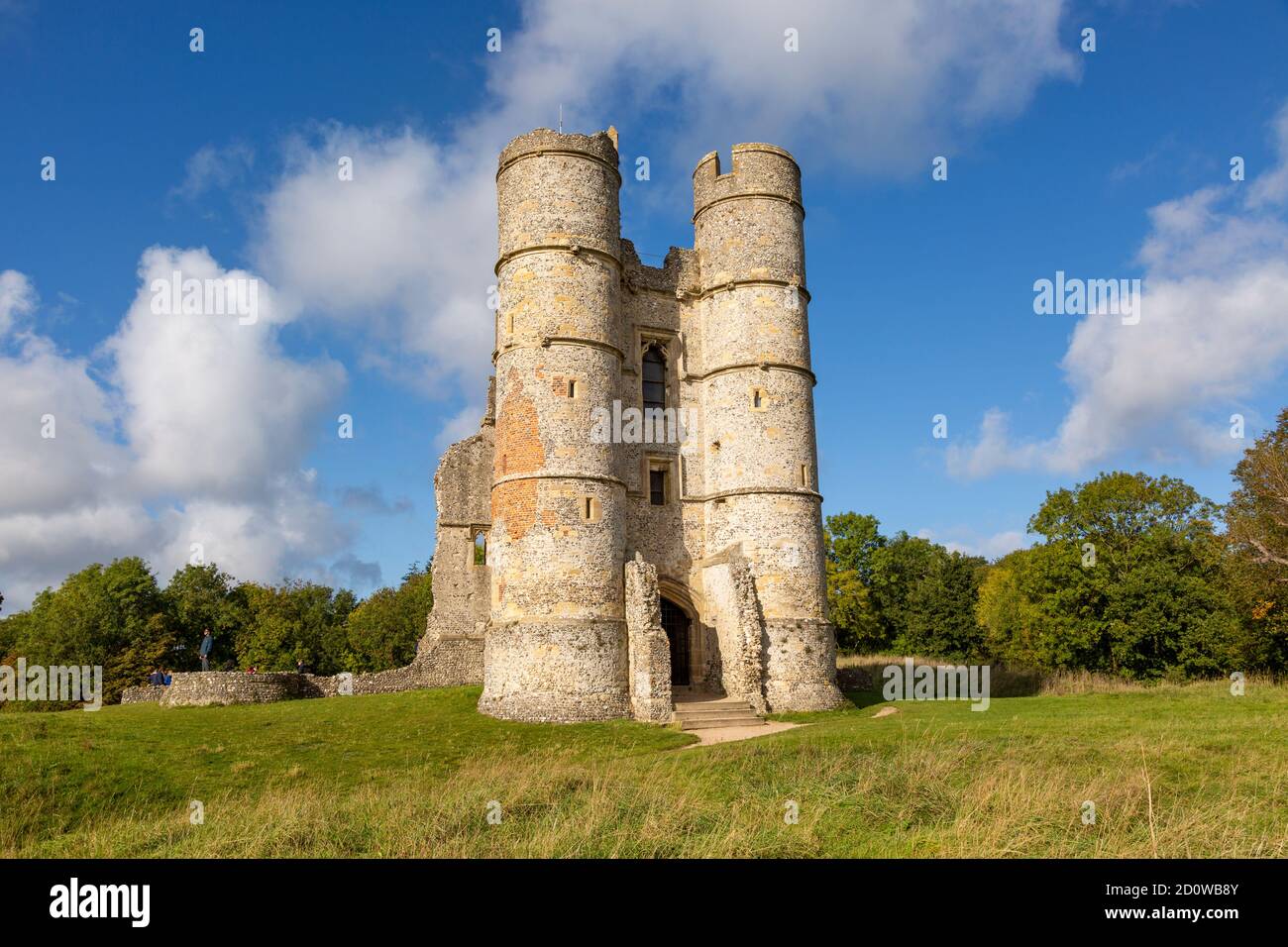 Donnington Castle ruins, Berkshire, England, UK Stock Photo Alamy