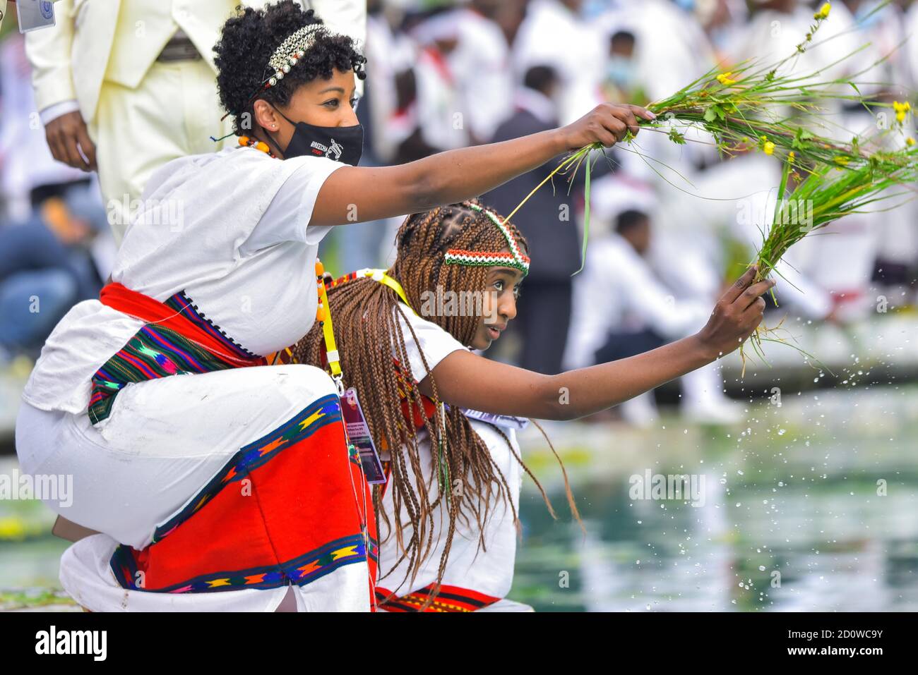 Irreecha celebration, the annual thanksgiving festival, of the Oromo