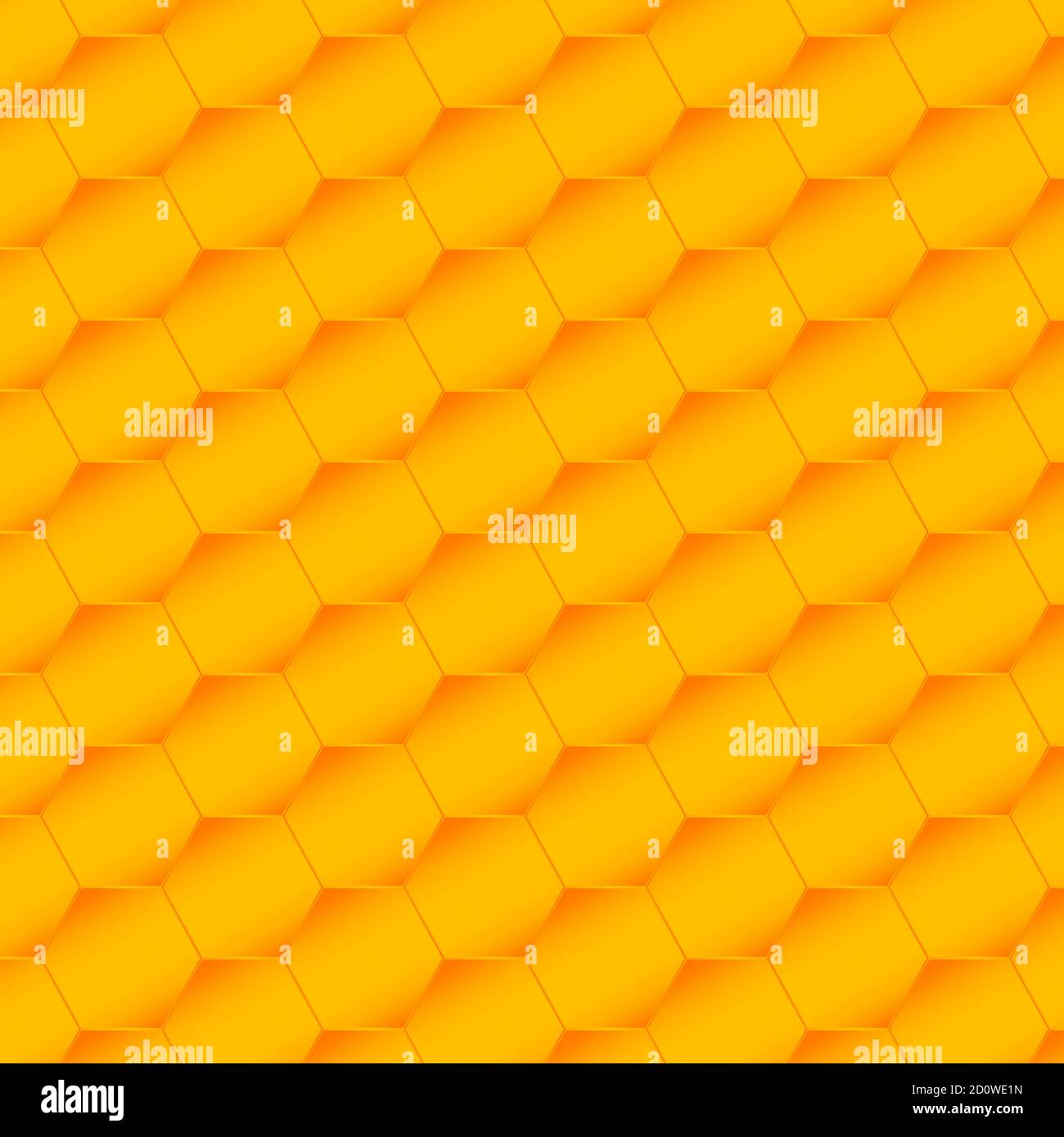 Seamless hexagons pattern. Honeycomb background from a bee hive. Vector ...