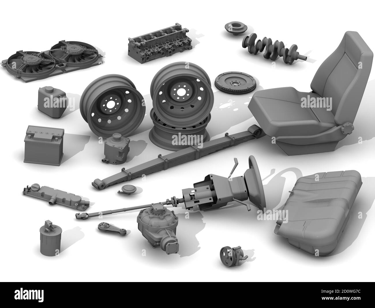 Car parts illustration hires stock photography and images Alamy