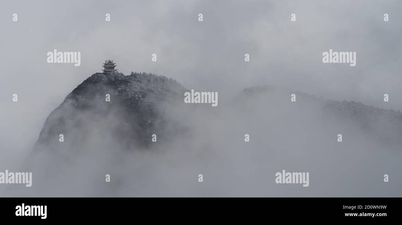 Mount Emei, Sichuan, China Stock Photo