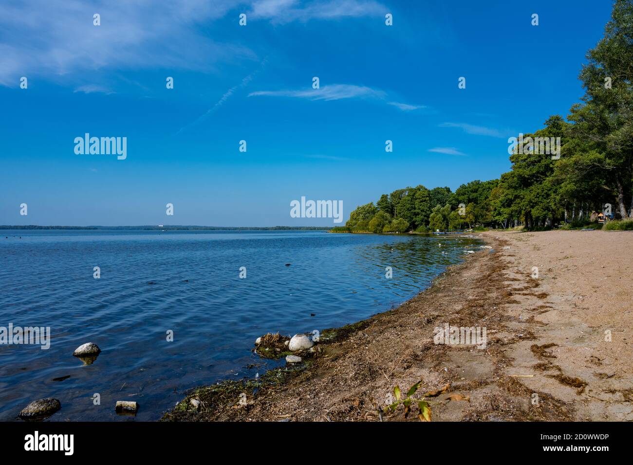 Smooth panorama from blue ocean hi-res stock photography and images - Alamy