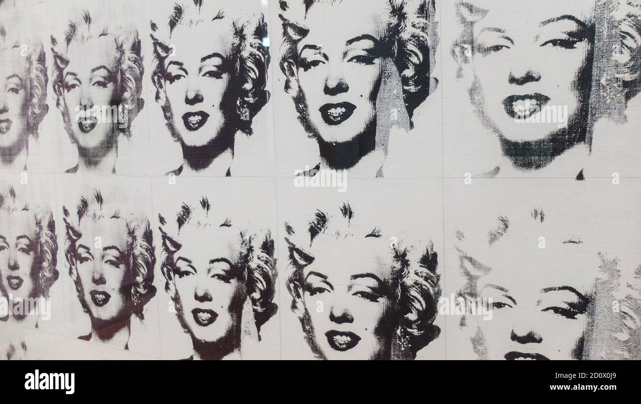 Marilyn Monroe Pop Art High Resolution Stock Photography and Images - Alamy