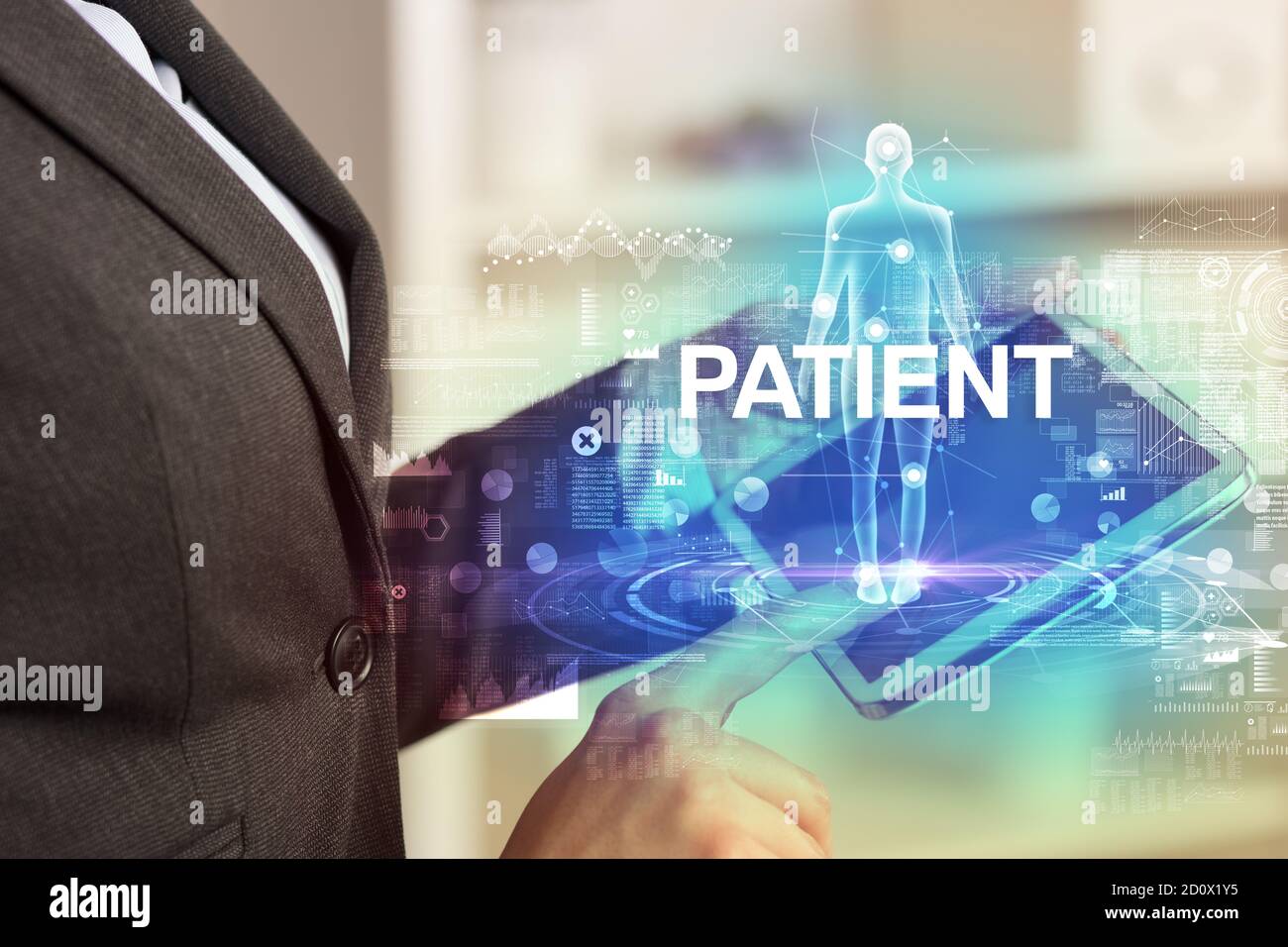 Electronic Medical Record With PATIENT Inscription Medical Technology