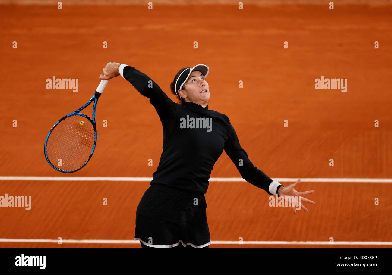 Tennis - French Open - Roland Garros, Paris, France - October 3, 2020  Spain's Garbine Muguruza in action during her third round match against  Danielle Rose Collins of the U.S REUTERS/Christian Hartmann Stock Photo -  Alamy