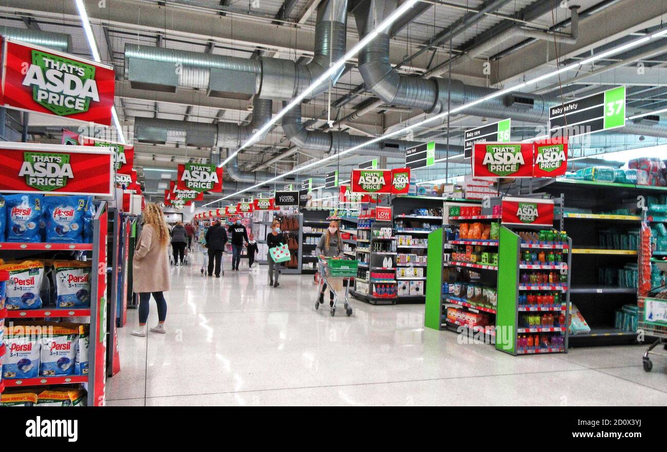 Asda Supermarket Inside High Resolution Stock Photography and Images
