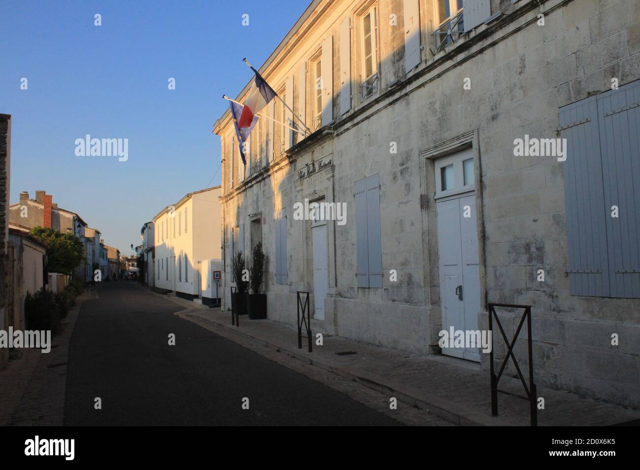 Mairie des Portes-en-Ré Stock Photo - Alamy