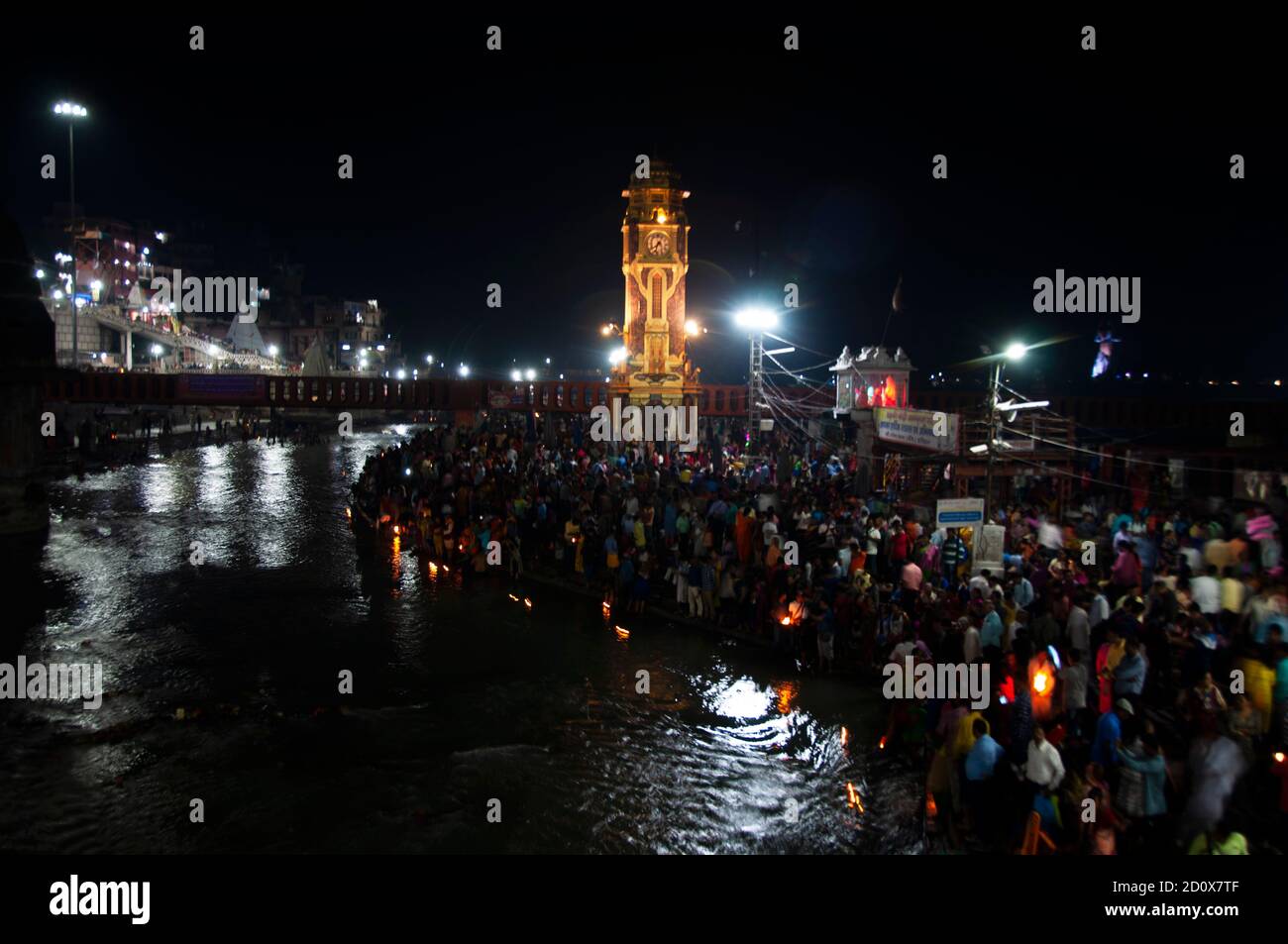 View Of Har Ki Pauri Ghat Haridwar At Night Stock Photo Alamy View Of Har Ki Pauri Ghat Haridwar At Night Stock Photo Alamy