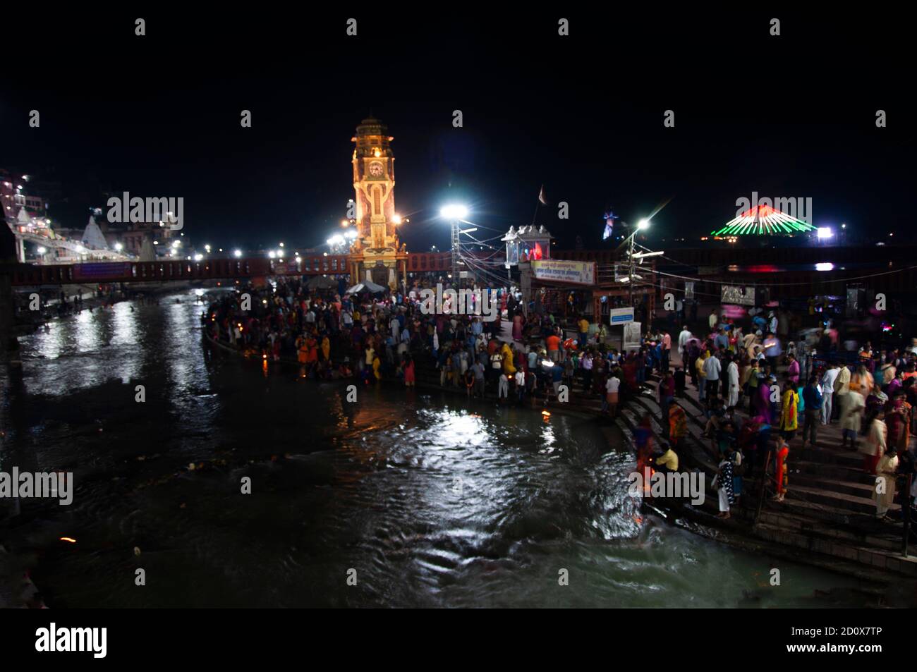View Of Har Ki Pauri Ghat Haridwar At Night Stock Photo Alamy View Of Har Ki Pauri Ghat Haridwar At Night Stock Photo Alamy