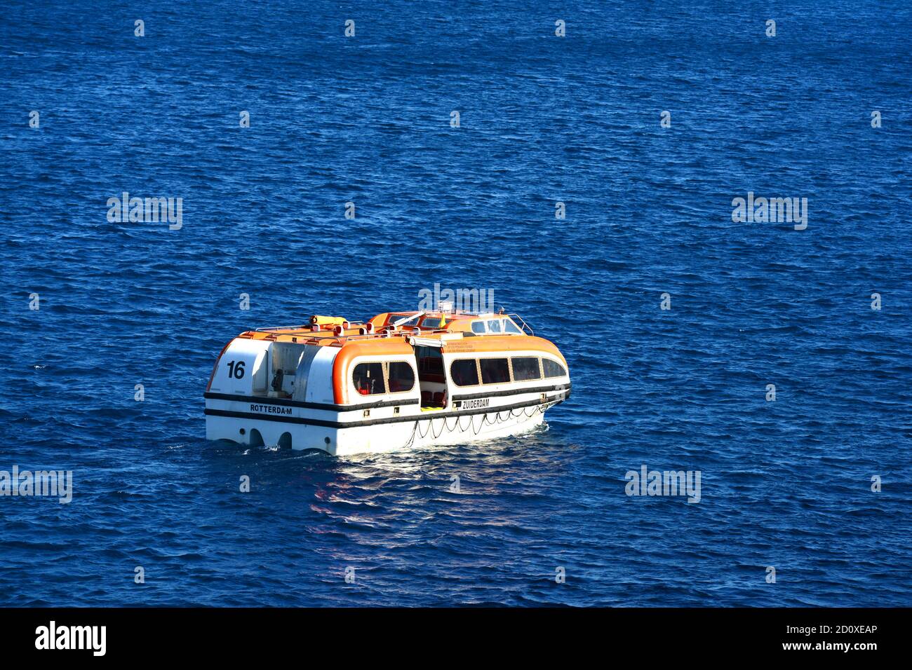 Cruise ship tender in harbour of Town, Grand Cayman, Cayman