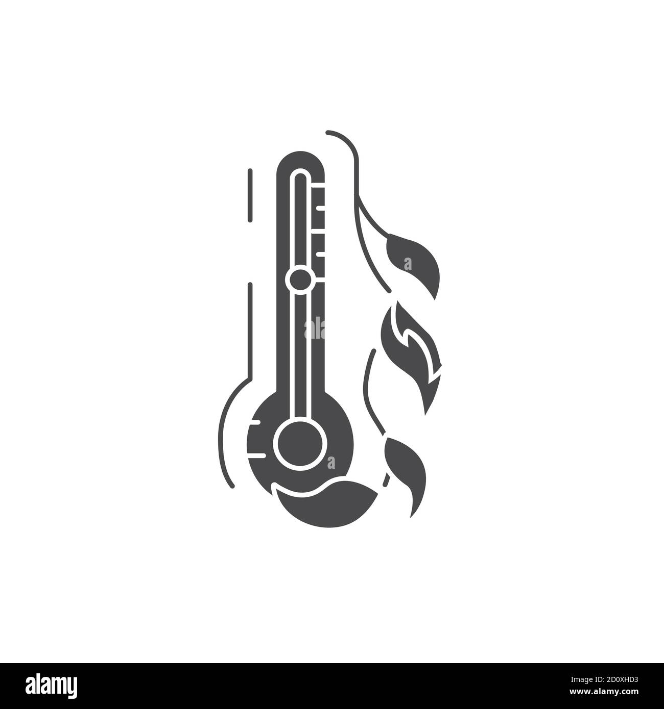 Comfortable air temperature black glyph icon. The most acceptable ...