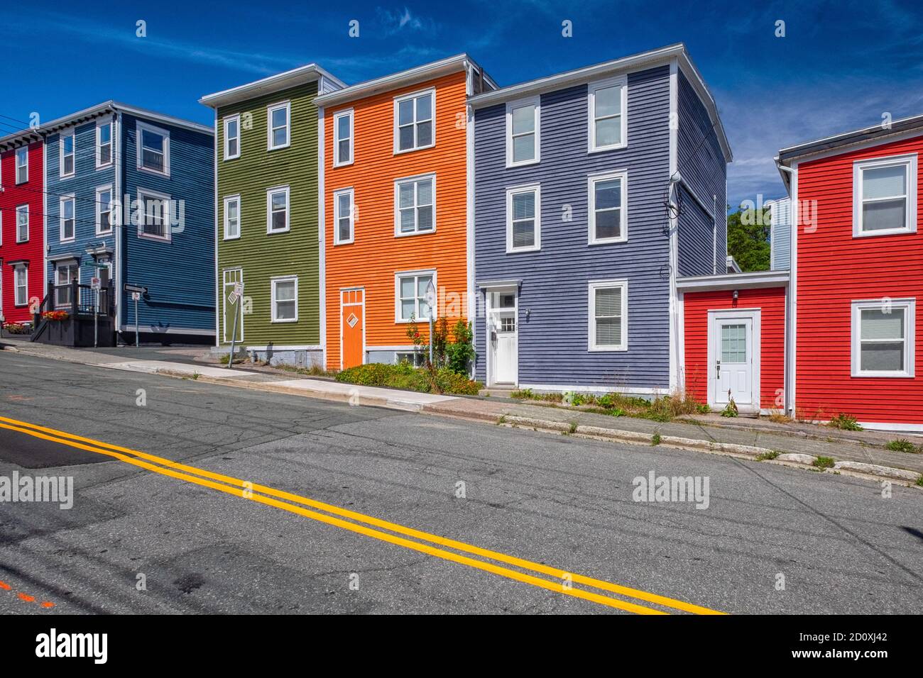 Double row houses hires stock photography and images Alamy