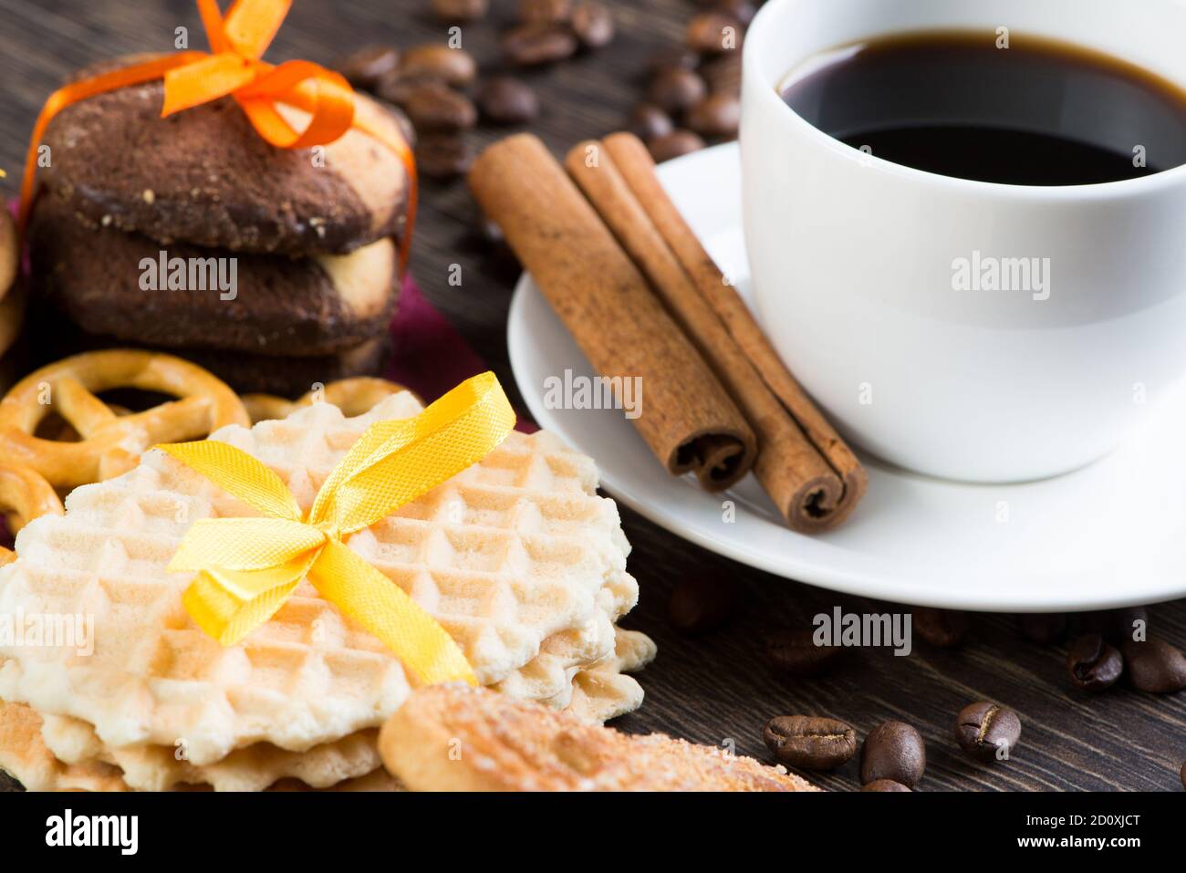 Sweets for coffee break Stock Photo - Alamy