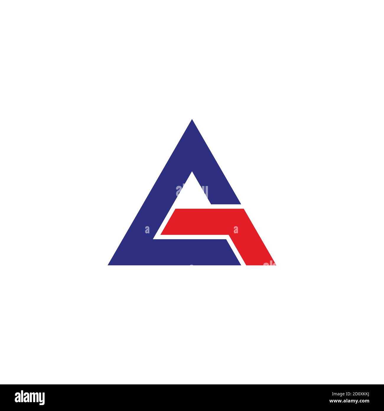 abstract triangle letter g arrow up symbol logo vector Stock Vector ...