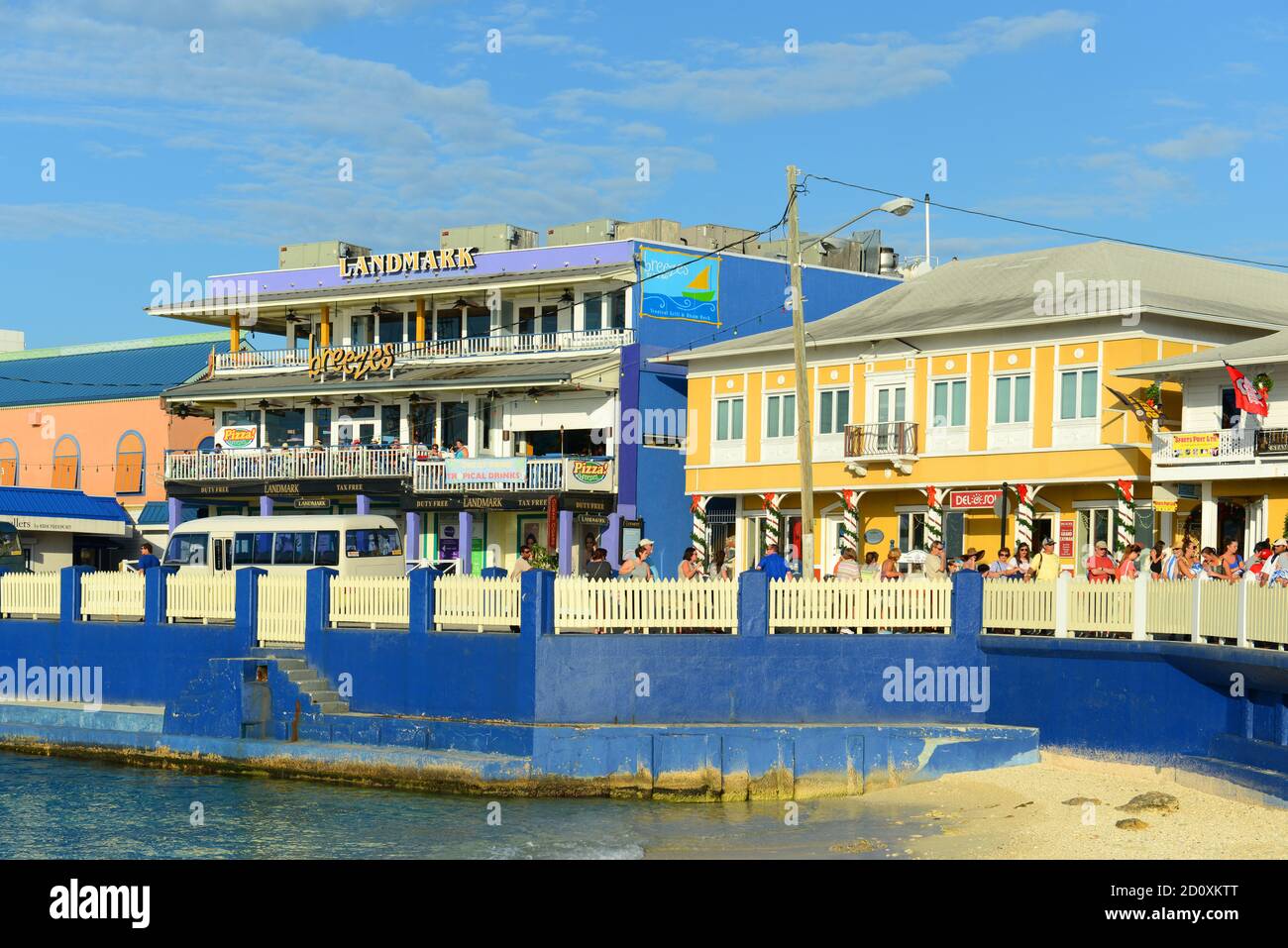 Historic shop on Harbour Drive in downtown Town, Grand Cayman