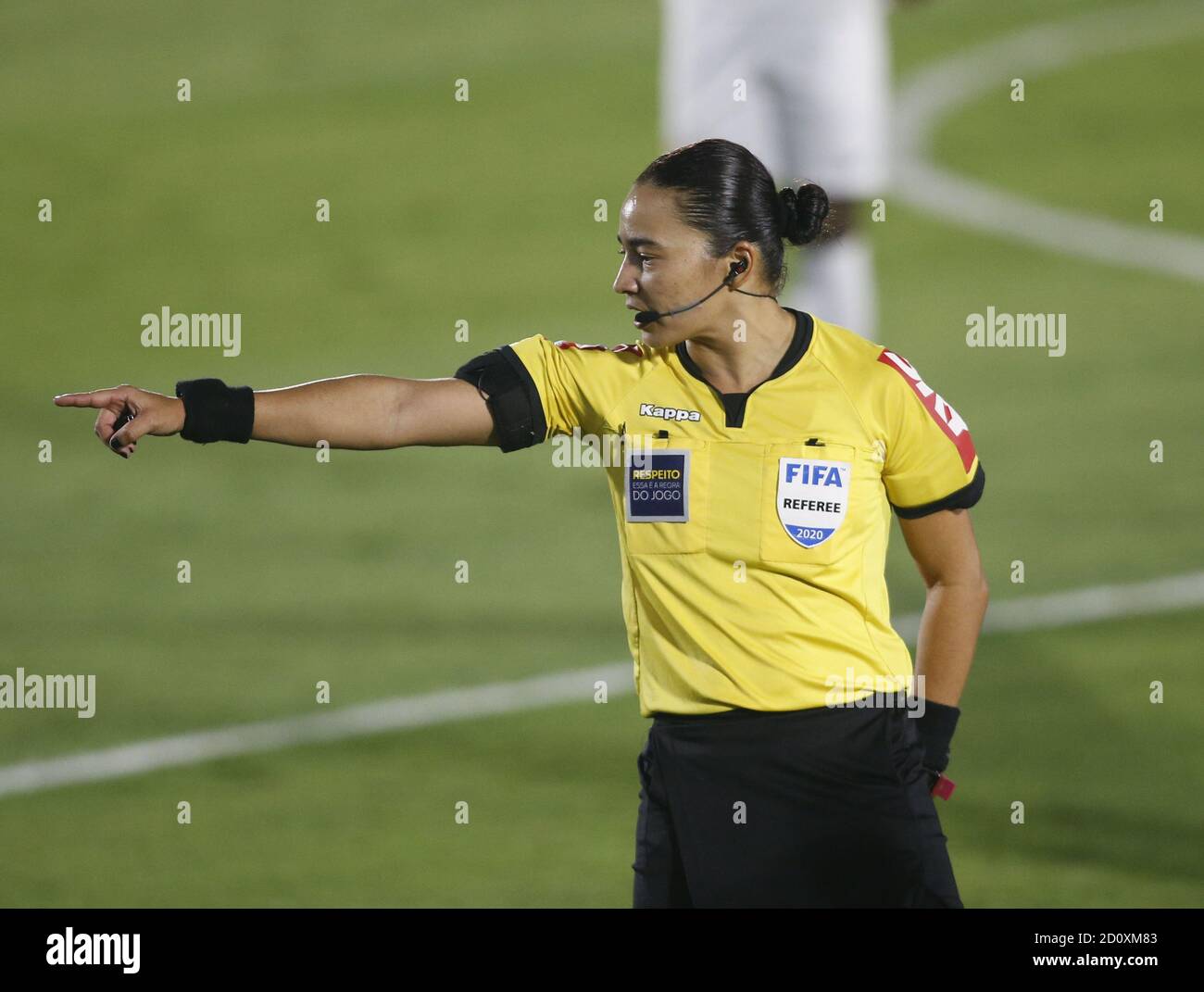 Referee, Edina Alves Batista during the game between Red Bull Bragantino and Corinthians. Fernando Roberto/SPP Credit: SPP Sport Press Photo. /Alamy Live News Stock Photo