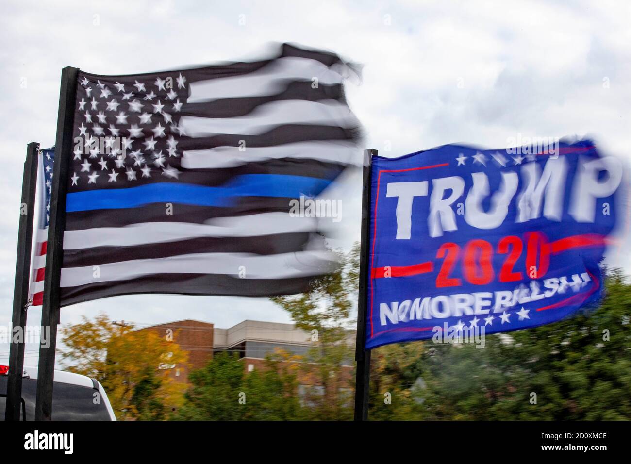 Donald Trump 2020 No More Bullshit Big Banners Flags MAGA Trump Support Supplies 