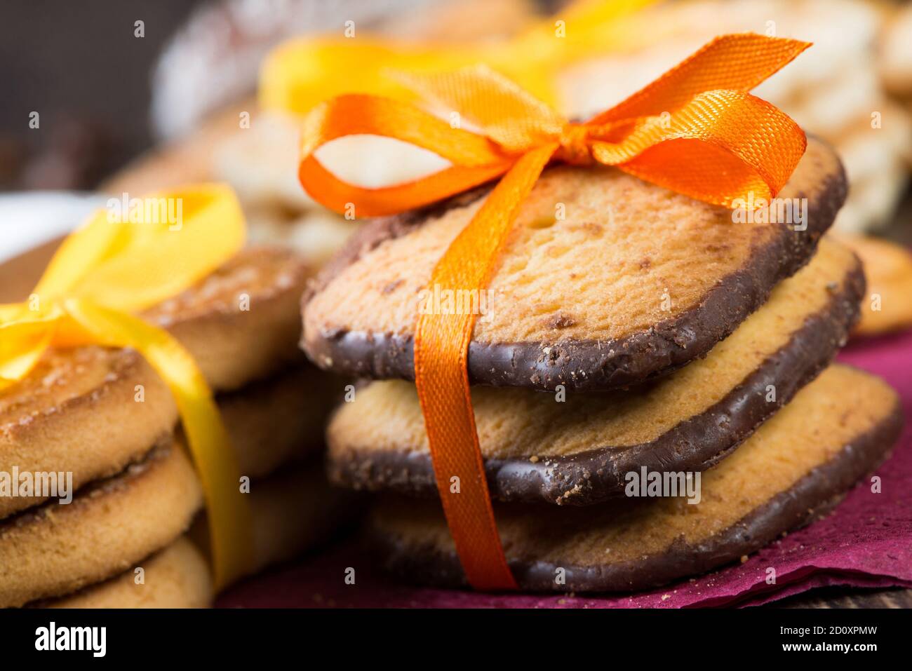 Sweets for coffee break Stock Photo - Alamy