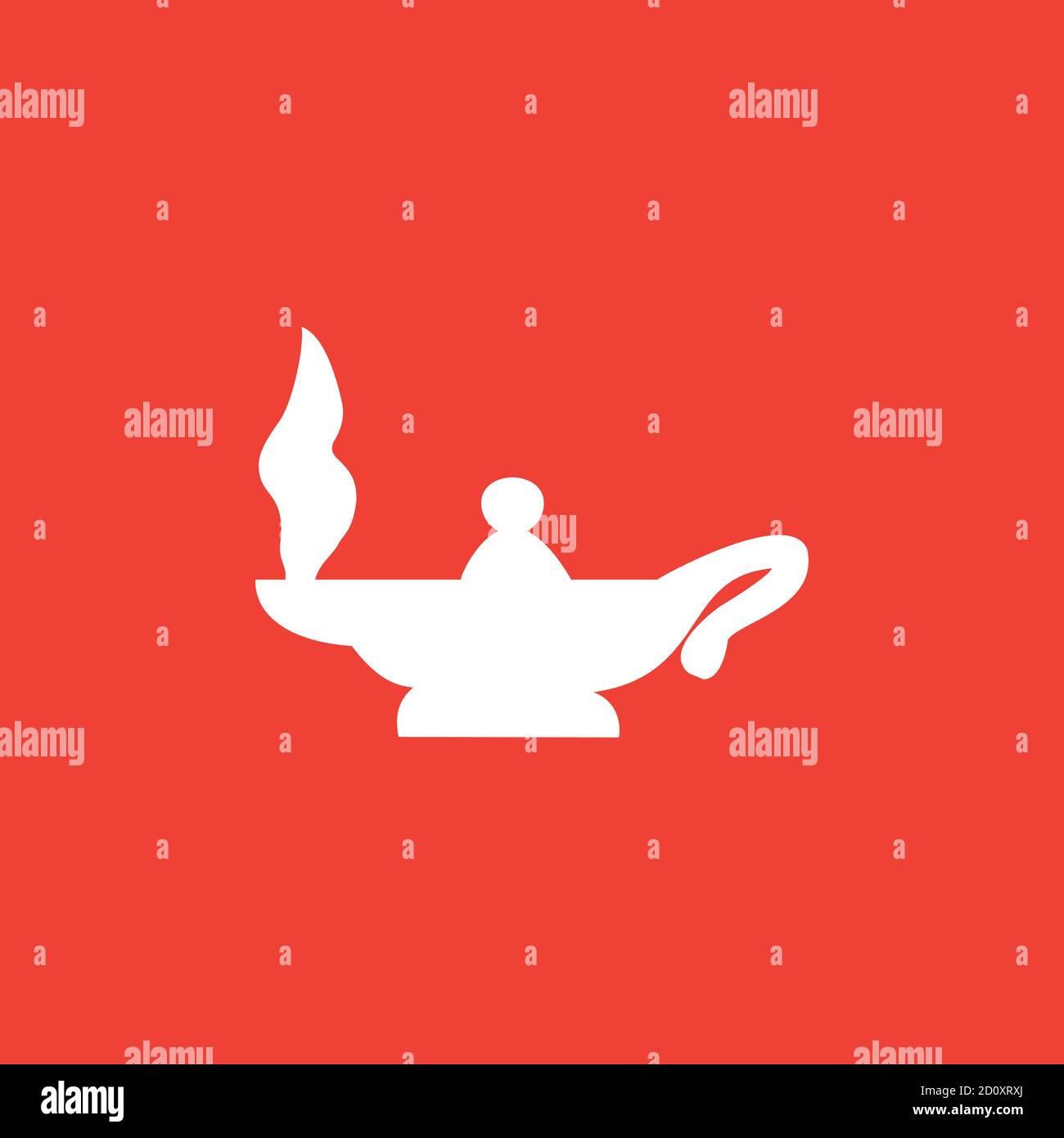 Genie lamp silhouette hi-res stock photography and images - Alamy