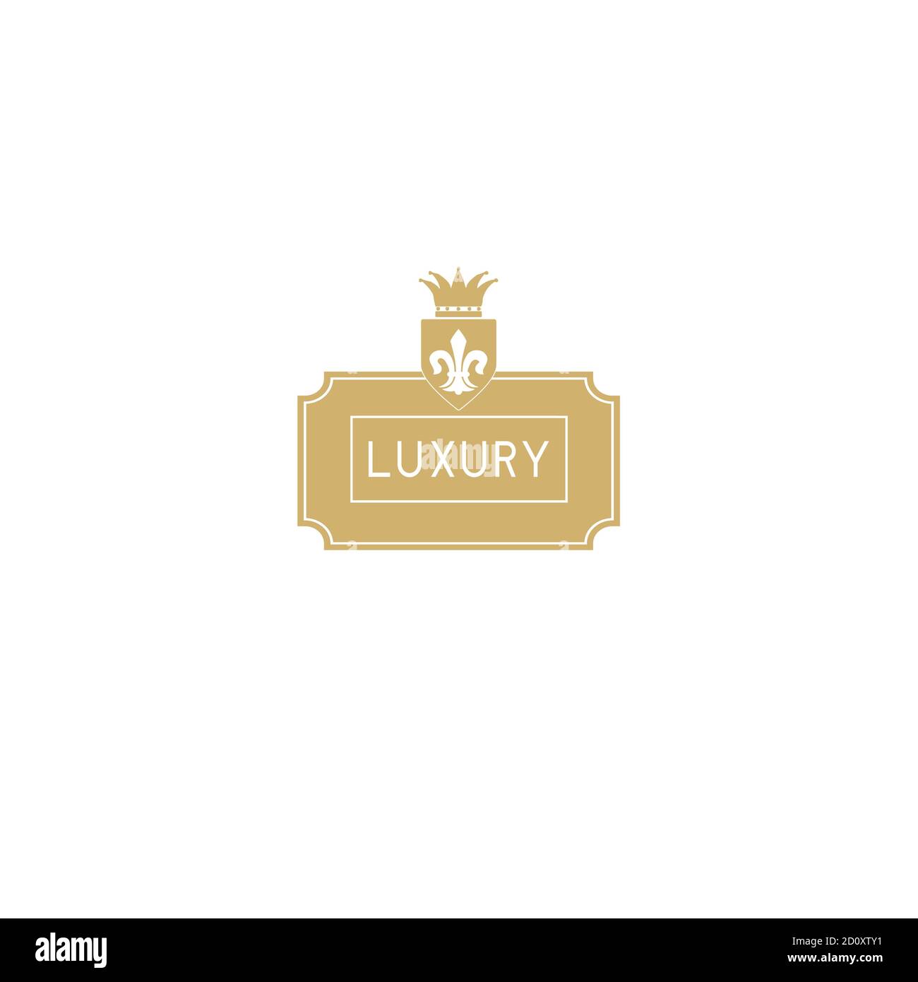 Royal brand and luxury brand illustration vector logo design old king ...