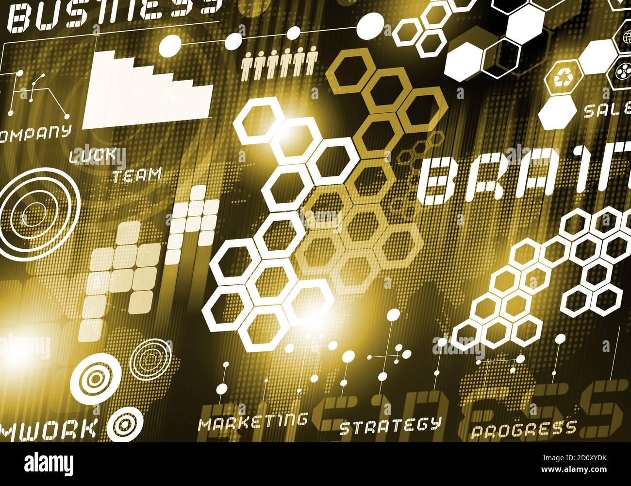Digital business background Stock Photo - Alamy