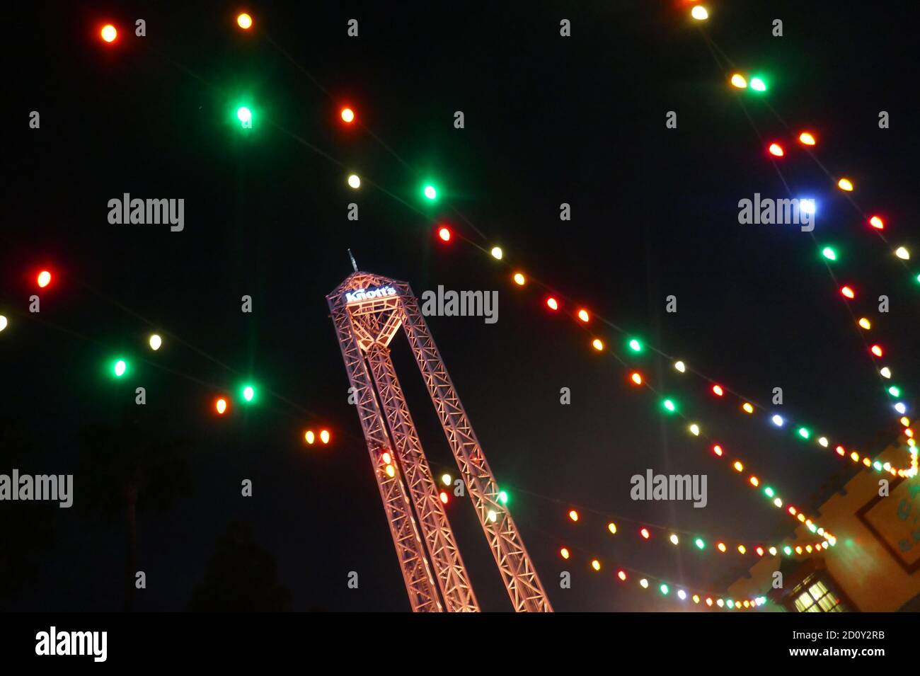 Buena Park, California, USA 3rd October 2020 A general view of atmosphere of Supreme Scream and Lights at Knott's A Taste of Fall-O-Ween Event on October 3, 2020 at Knott's Berry Farm in Buena Park, California, USA. Photo by Barry King/Alamy Stock Photo Stock Photo