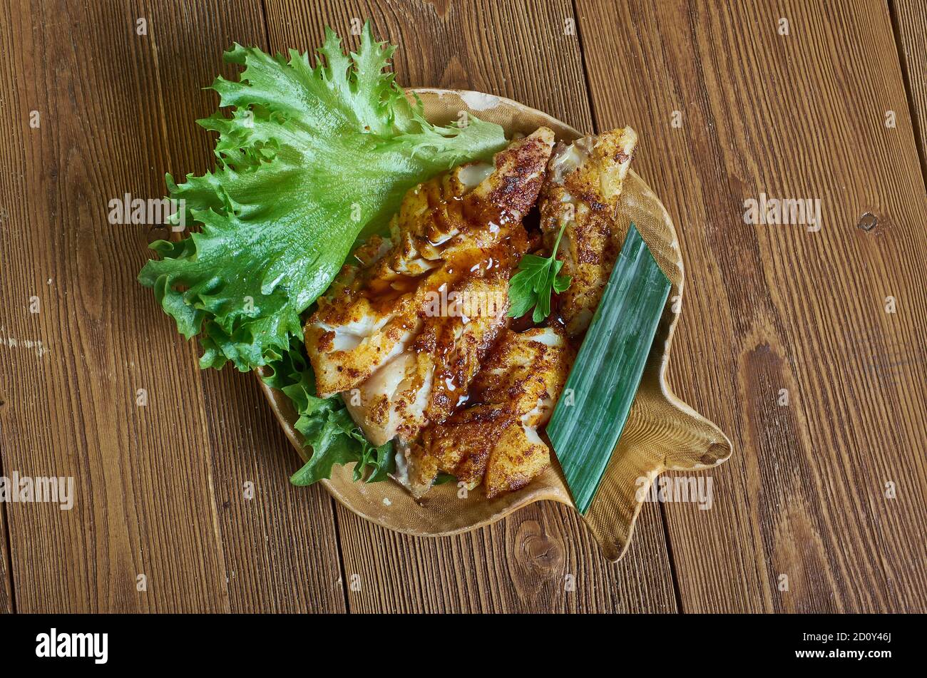 Pescado zarandeado, Mexico marinated grilled white fish tacos Stock Photo Alamy