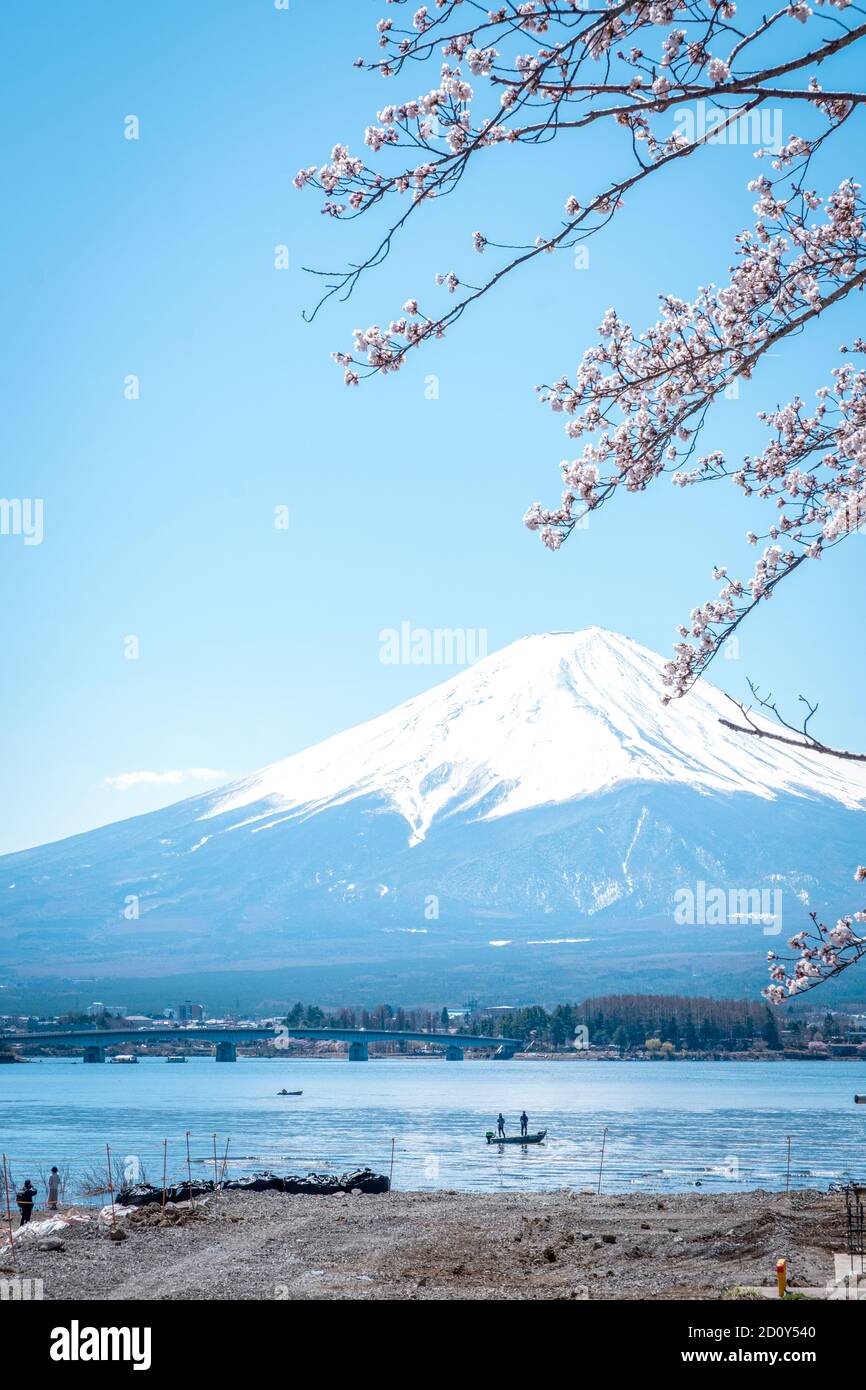 Fuji mountain of Japan Stock Photo