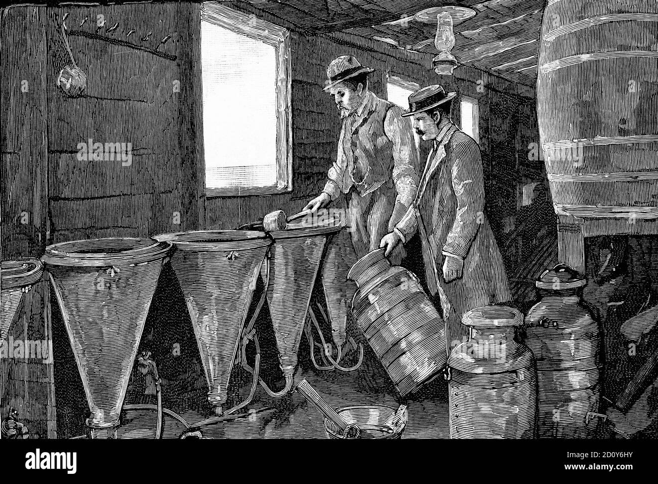 Canada 19th century canned fish hi-res stock photography and images - Alamy