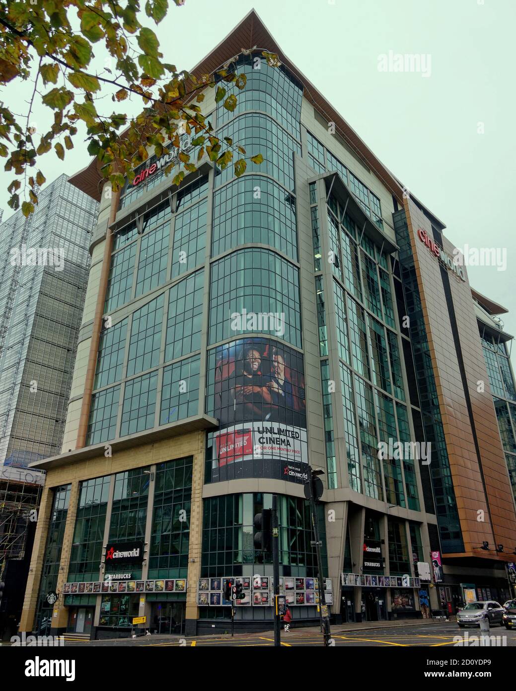Glasgow, Scotland, UK,4th October, 2020: Cineworld Glasgow: Tallest Cinema in the World is to close along with the rest of its uk theatres as  public venue entertainment feels the brunt of covid. Credit: Gerard Ferry/Alamy Live News Stock Photo