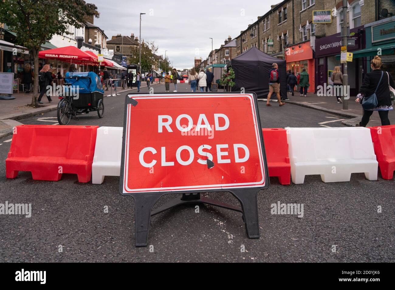 Northcote road Stock Photo